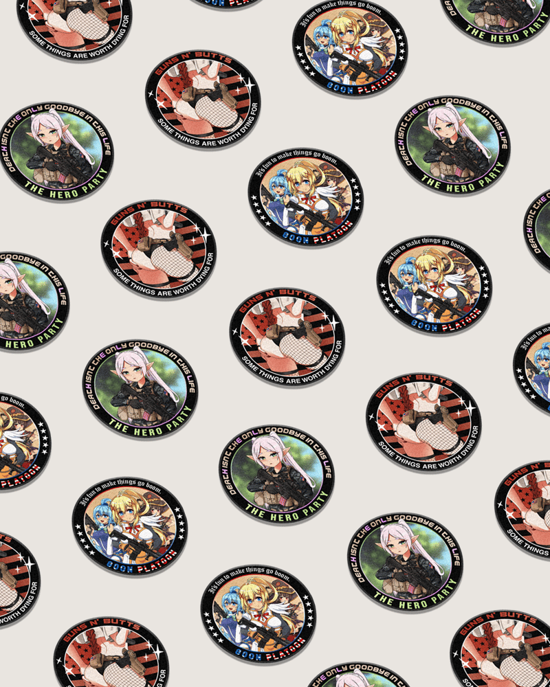 Image of Guns N' Butts Patch