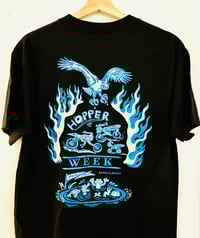 Hopper Week - Blue on Black