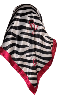 Image 2 of TG Zebra Print Scarf