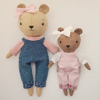 Image 2 of Doll's Overalls and Blouses PDF Sewing Pattern