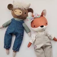 Image 5 of Doll's Overalls and Blouses PDF Sewing Pattern