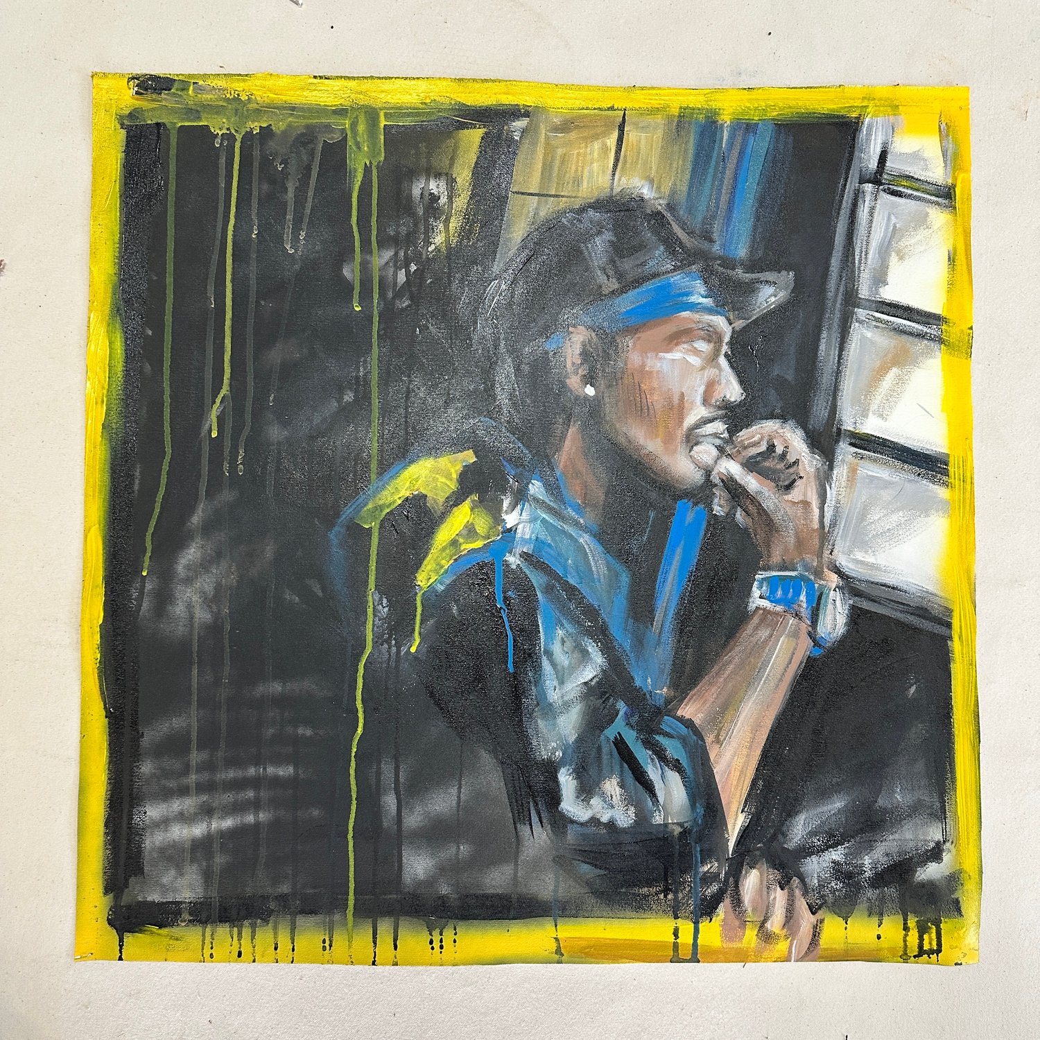 THE REALNESS ON CANVAS 24x24"