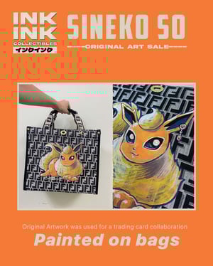 Image of Original Art:  Flareon x Fendi // Sineko So