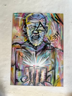 HELLRAISER ORIGINAL PAINTING 24x36"