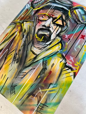 WALTER WHITE ORIGINAL PAINTING 24x36"