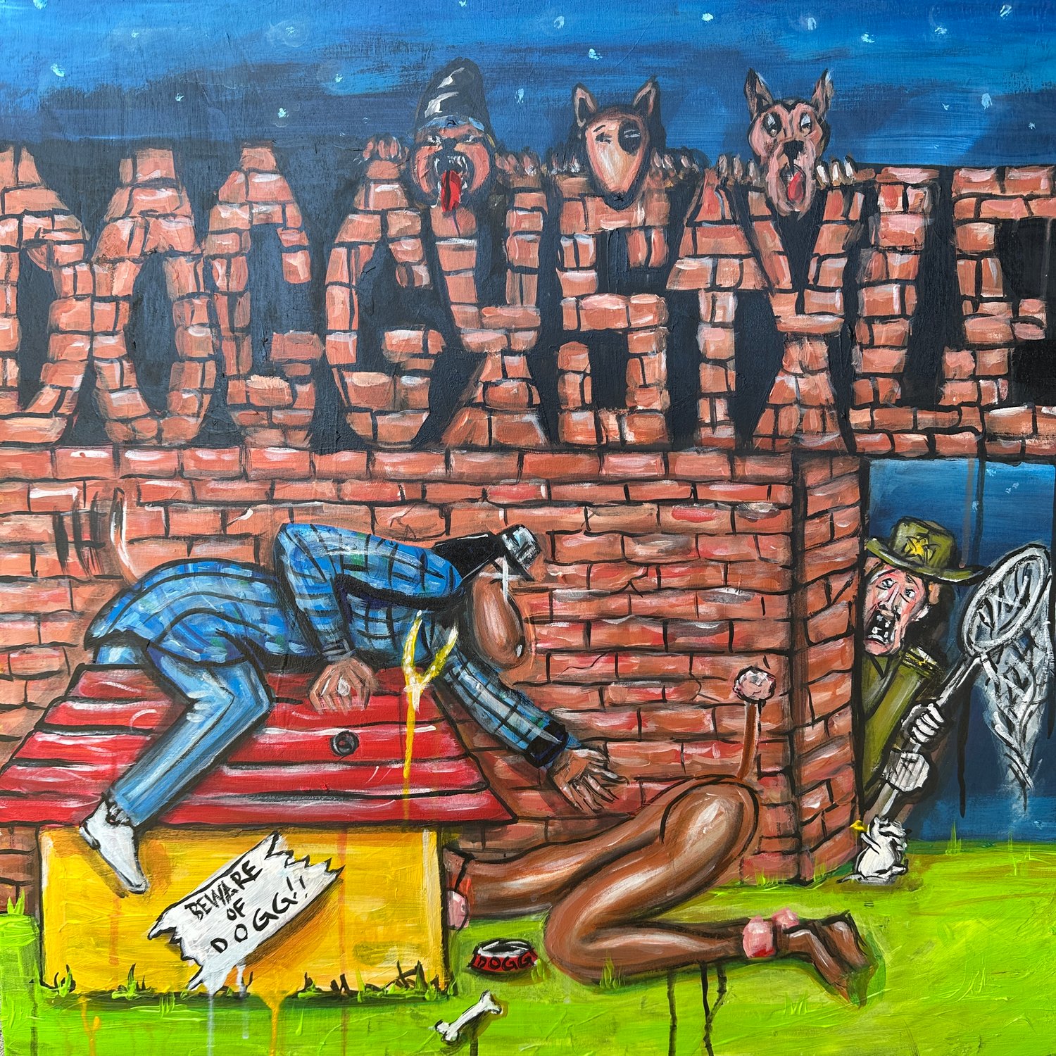 DXGGYSTYLE ORIGINAL PAINTING 24x24"