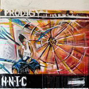 PRODIGY HNIC ORIGINAL PAINTING 24x24"
