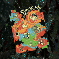 Image 1 of spiky stickersheet