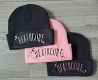 Image 2 of Deathcore Glitter Beanies