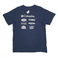 Image 2 of Vintage 00s Columbia Sportswear "Muddy Buddy" Tee - Navy