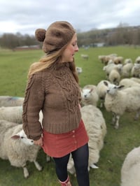 Image 2 of Manx Loaghtan Aran - 100g skein with free pattern