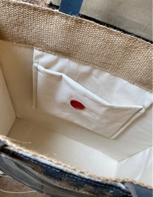 Image of one of a kind painting bag - still life
