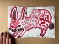 Image 3 of Cat Bunnies / work on paper 