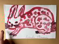Image 1 of Cat Bunnies / work on paper 