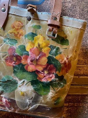 Image of one of a kind painting bag - autumn 