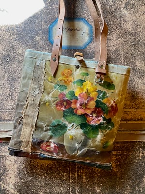 Image of one of a kind painting bag - autumn 