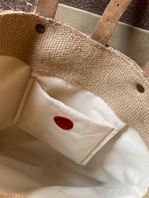 Image of one of a kind painting bag - autumn 