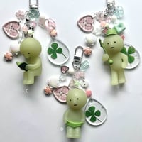 Image 3 of Smiski Clover Key Chains