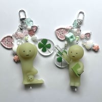 Image 2 of Smiski Clover Key Chains