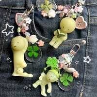 Image 1 of Smiski Clover Key Chains