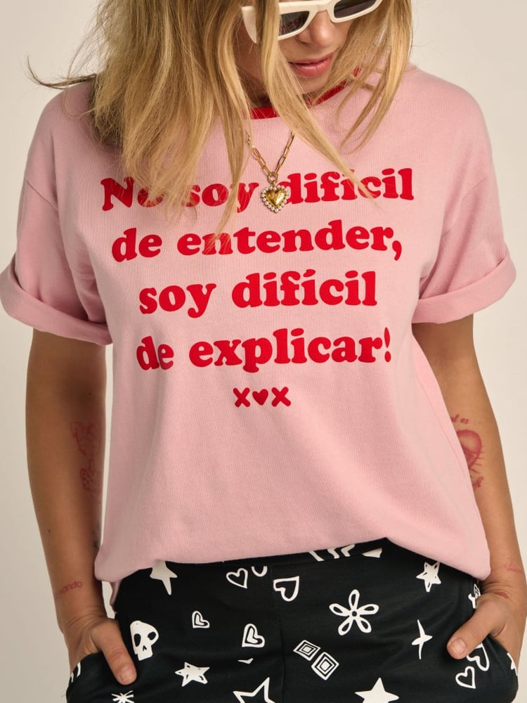 Image of CAMI CHICA DIFÍCIL ROSA