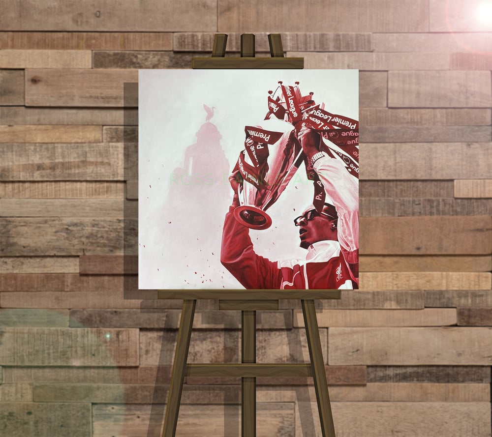 Image of RED GLORY - ORIGINAL PAINTING
