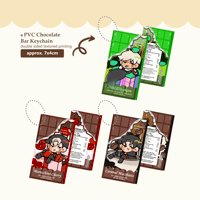 Image 1 of [limited run]PVC Chocolate Bar Keychain