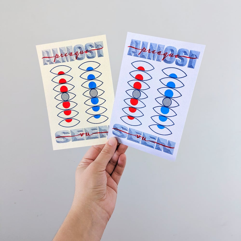 Vu Triptych RISO Prints