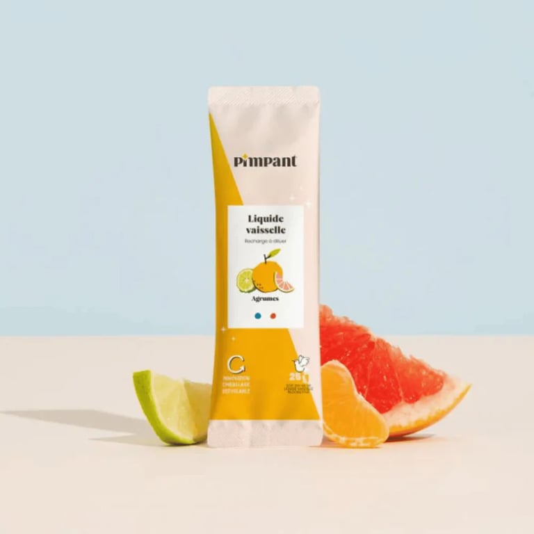 Recharge liquide vaisselle en poudre  Pimpant