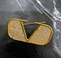 Image 1 of V Brooch