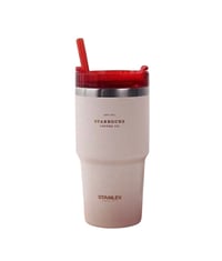 Image 1 of STANLEY™️ + STARBUCKS 20 Oz. Limited Edition Tumbler | White & Red