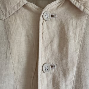 Image of Moldy Fig Y's bis by Yohji Yamamoto Linen Chore Coat