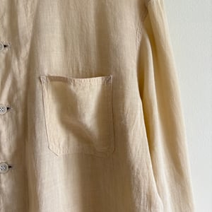 Image of Moldy Fig Y's bis by Yohji Yamamoto Linen Chore Coat