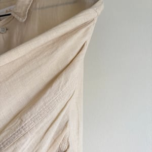 Image of Moldy Fig Y's bis by Yohji Yamamoto Linen Chore Coat