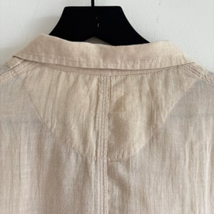 Image of Moldy Fig Y's bis by Yohji Yamamoto Linen Chore Coat