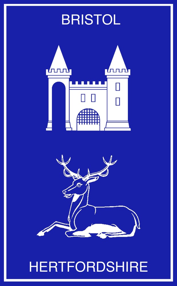 Image of Ceremonial County Series Vol.XVII - Bristol | Hertfordshire