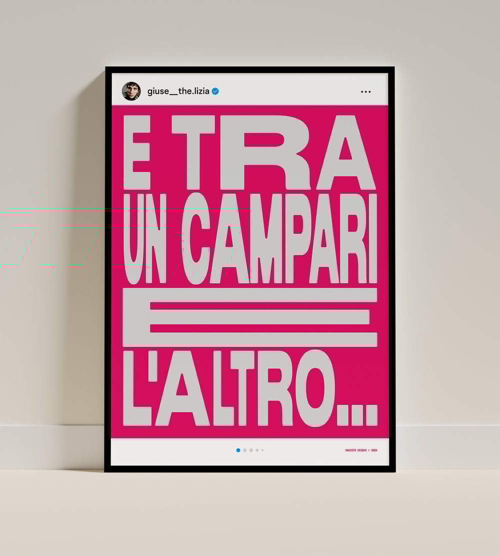 Image of GIUSE THE LIZIA | POSTER 404