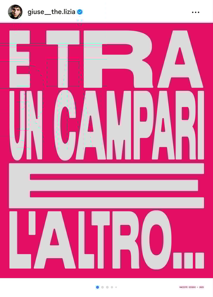 Image of GIUSE THE LIZIA | POSTER 404