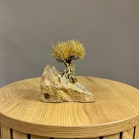Image 1 of Tree MicroSculpture 24K Gold Plated 12x10x6cm