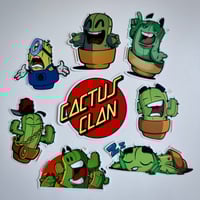 Image 2 of The "Cactus Crew" Sticker Pack 2025