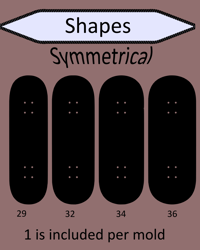Image 2 of Basic Twintail Molds