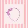 SERRE TÊTE "bandana rose"