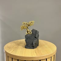 Image 4 of Tree MicroSculpture 24K Gold Plated 17x14x10cm