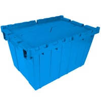 Image 1 of VGS 21″ x 15″ x 12″ Attached Lid Container w/Traction Bottom