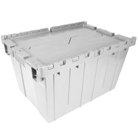 Image 3 of VGS 21″ x 15″ x 12″ Attached Lid Container w/Traction Bottom