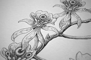 Fictional Flower 3 · Original Art