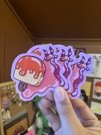 Lesbian Pride Snail Stickers