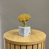 Image 2 of Tree MicroSculpture 24K Gold Plated 16x9x6cm