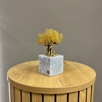 Image 3 of Tree MicroSculpture 24K Gold Plated 16x9x6cm