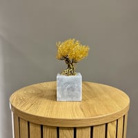 Image 4 of Tree MicroSculpture 24K Gold Plated 16x9x6cm